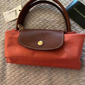 NWT Longchamp LePliage Original Small  Top Handle Tote Color- Blush